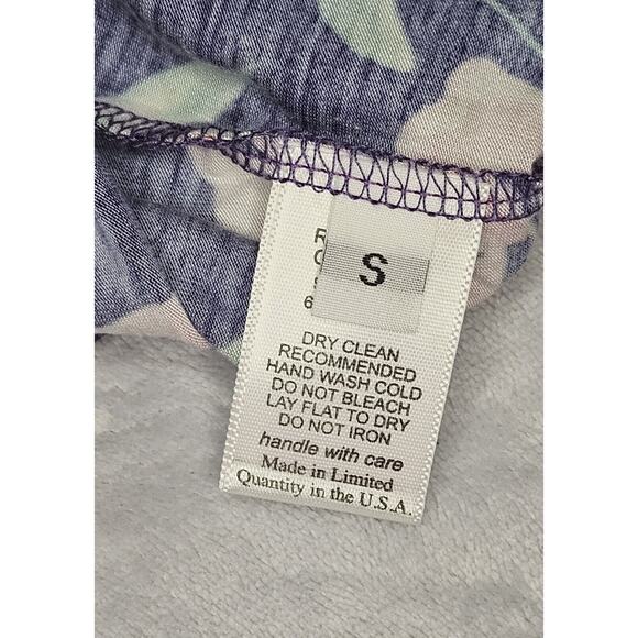 NWT Revolve Michael Lauren Barto Purple Floral Wide Leg Pant Womens Size Small - Picture 5 of 6